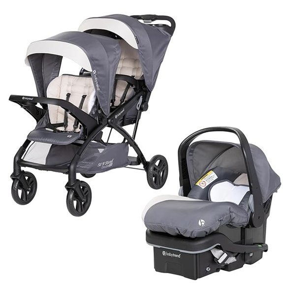 Baby Trend Sit N' Stand Double Stroller 2.0 DLX