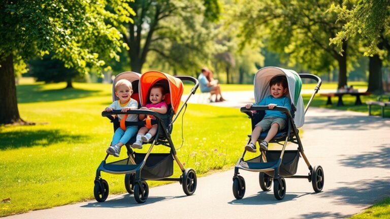 best double jogging strollers