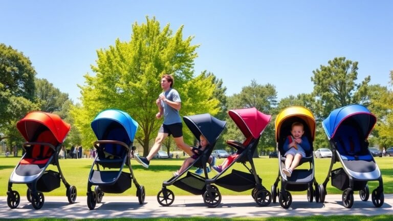 best double jogging strollers