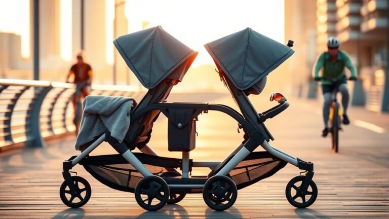 best lightweight double strollers