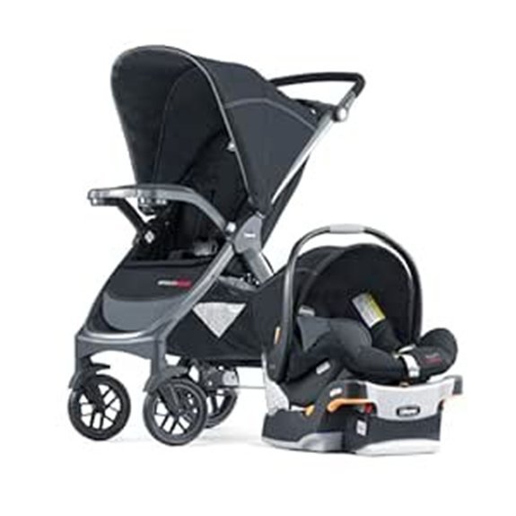 Chicco Bravo Sport Trio Travel System - Iron | Black