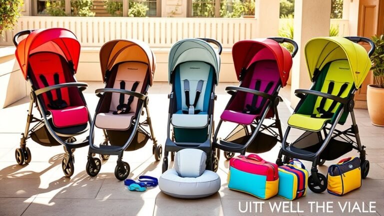 comfortable reclining umbrella strollers