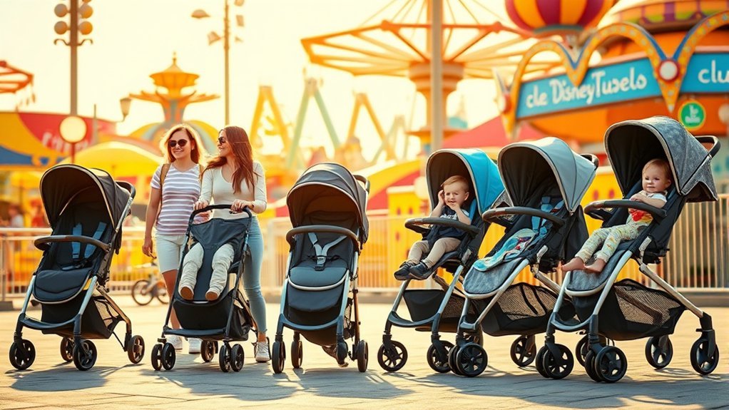 comfortable strollers for parks
