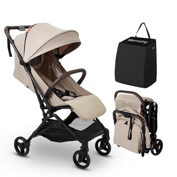 MAMAZING Lightweight Baby Travel Stroller - Compact & Airplane-Friendly