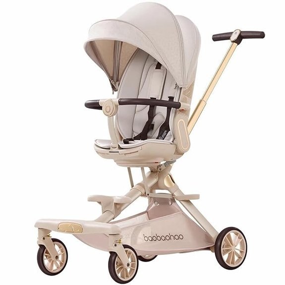 Lightweight Folding Stroller Wagon for Baby & Toddler