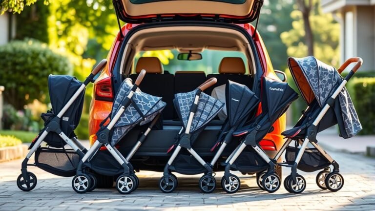 compact double strollers reviews