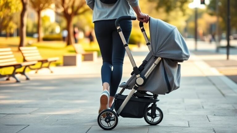 compact strollers for short moms