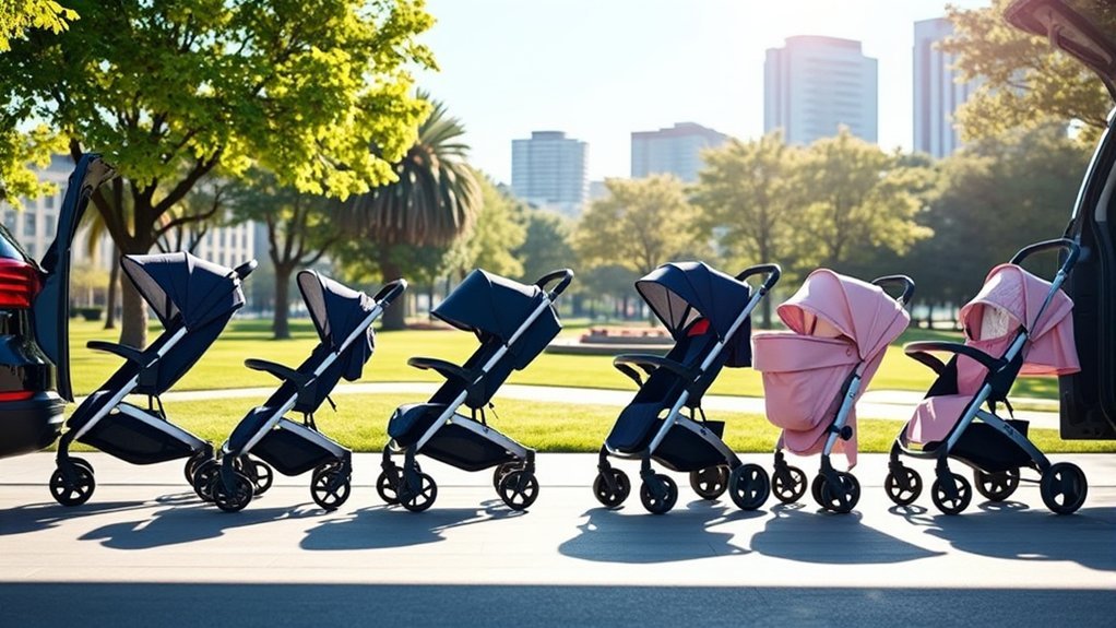 compact strollers for travel