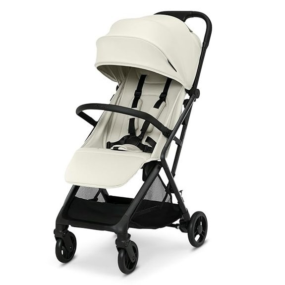 Delta Children Icon Ultra Compact Travel Stroller (Cream)