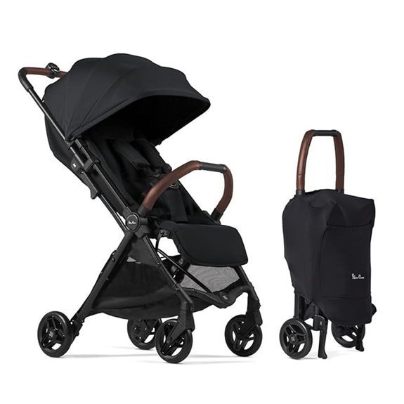 Silver Cross Jet 5 Travel Stroller (Space Black)