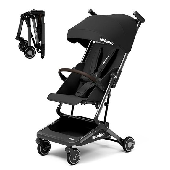 Lightweight Foldable Travel Baby Stroller (Full Canopy)