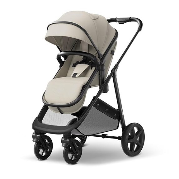 Mompush Wiz 2-in-1 Convertible Baby Stroller with Bassinet
