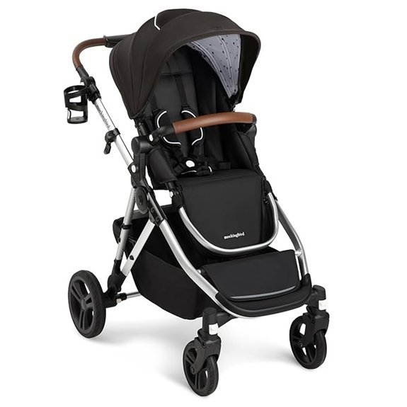 Mockingbird 2.0 Convertible Single-to-Double Stroller