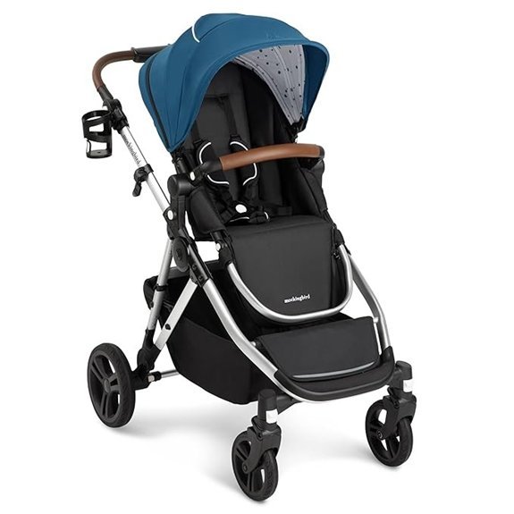 Mockingbird Convertible Single-to-Double Stroller (Sea)