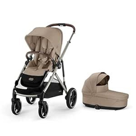 Cybex Gazelle S Stroller + Cot - Almond Beige