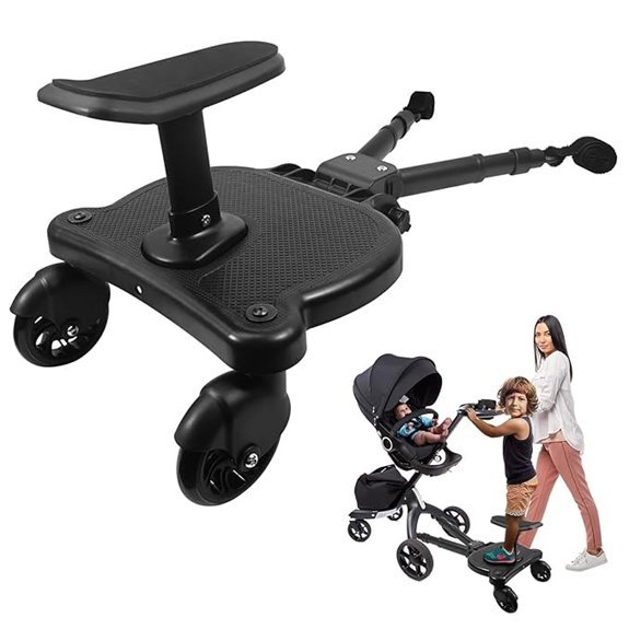 Universal Stroller Board with Detachable Seat