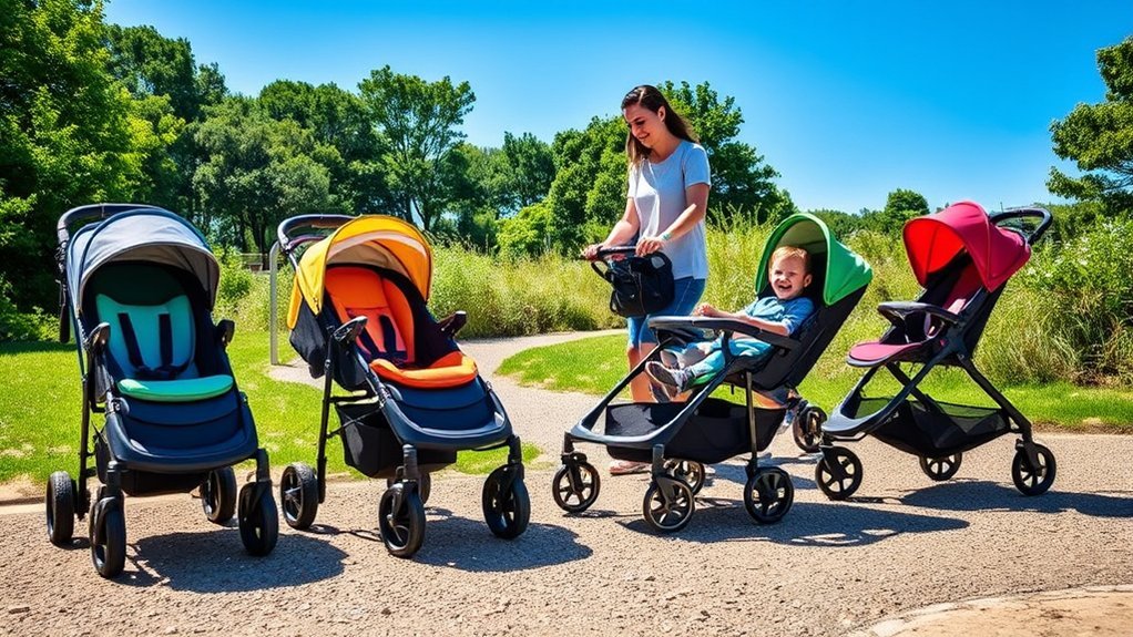 durable strollers for gravel