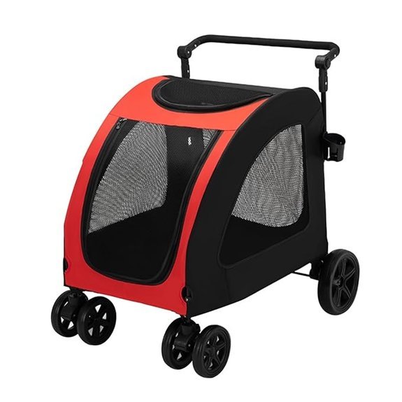 Dog Stroller for Large Dogs (Foldable & Jogging)