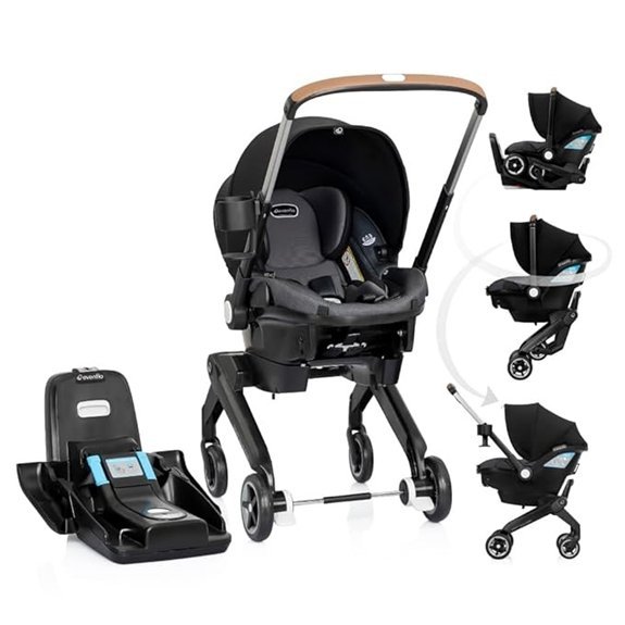Evenflo Shyft DualRide Infant Car Seat Stroller