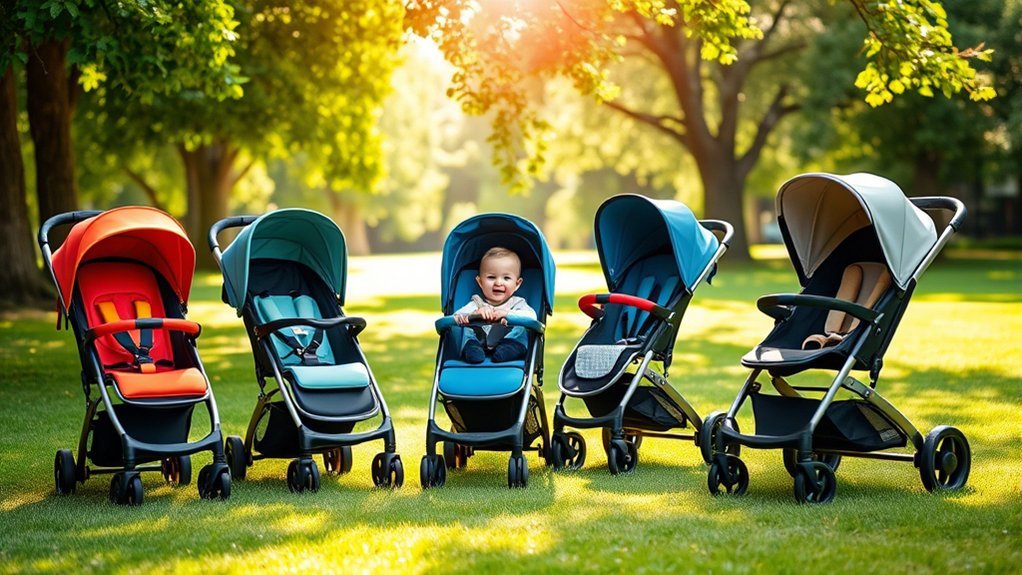 infant stroller safety features