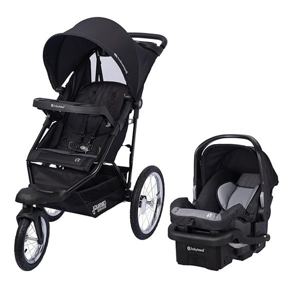 Baby Trend Journey Jogger Travel System Stellar Black