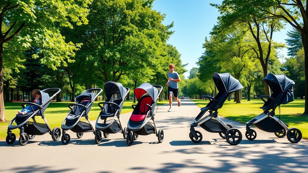 jogging strollers for tall runners