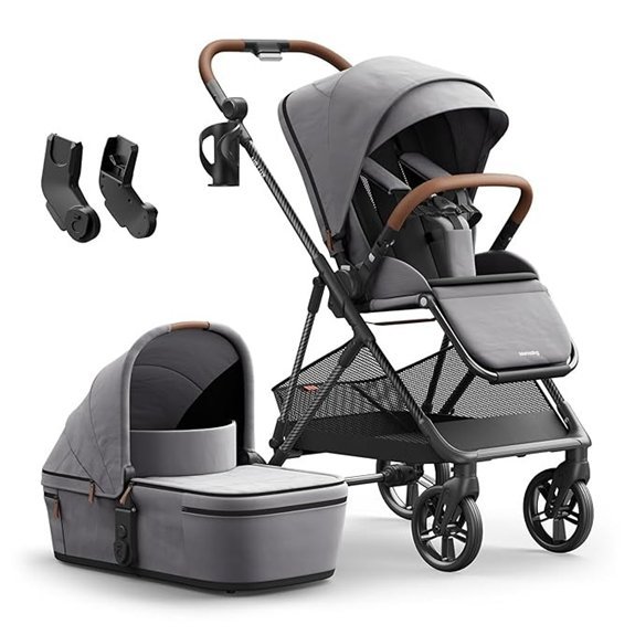 MAMAZING Air Lux Lightweight Carbon Fiber Baby Stroller