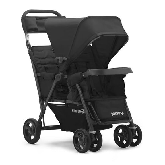 Joovy Caboose Too Ultralight Graphite Double Stroller