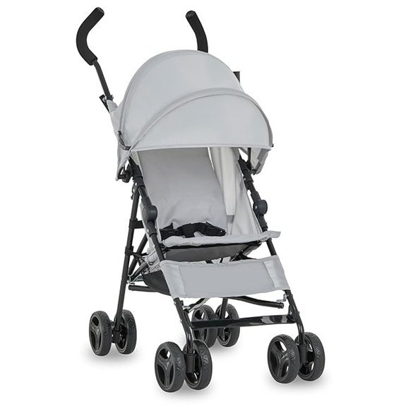 Dream On Me Rover Lightweight Baby Stroller - Grey