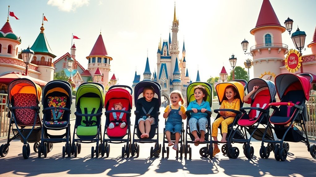 lightweight strollers for disney
