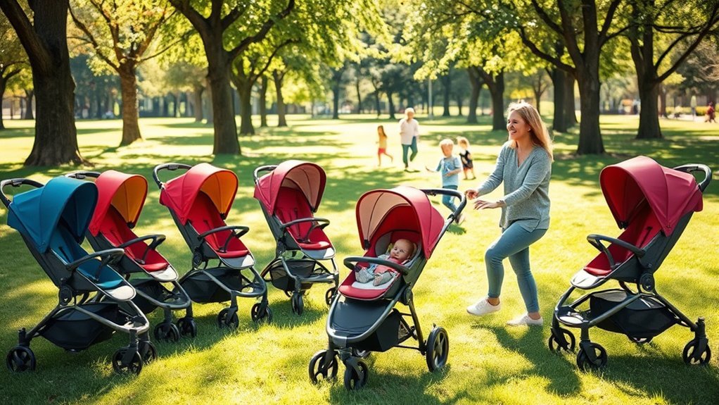 lightweight strollers for newborns