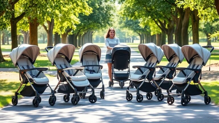 lightweight strollers with recline
