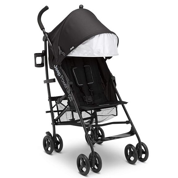 Jeep PowerGlyde Plus Lightweight Travel Stroller