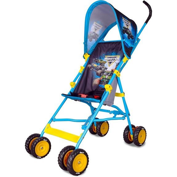 Monster Jam Official Umbrella Stroller with Canopy