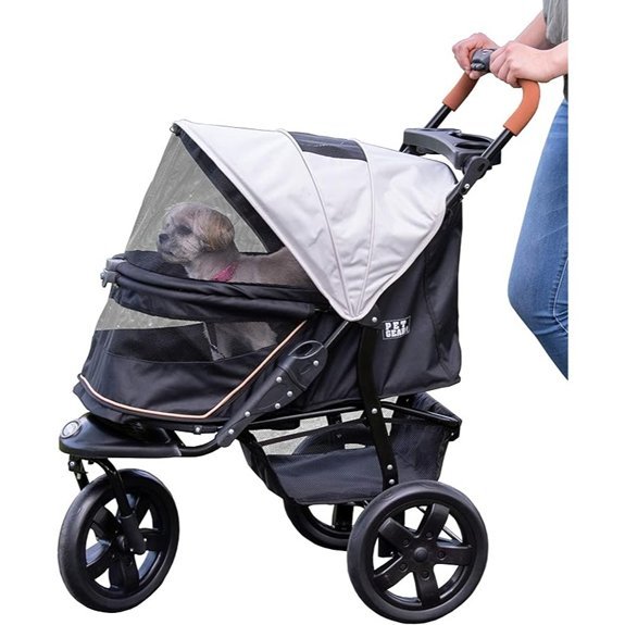 Pet Gear No-Zip AT3 Pet Stroller for Cats/Dogs
