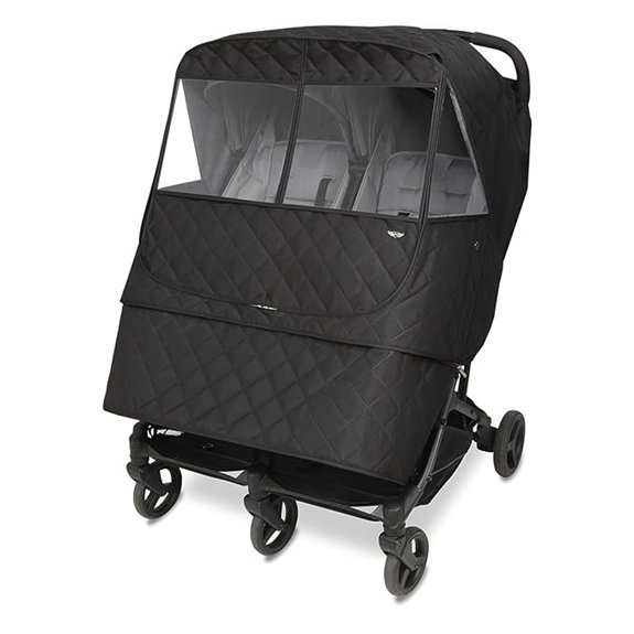 Manito Melange Padded Weather Shield for Strollers