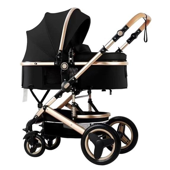 Convertible Baby Stroller with Sleep Recline Modes