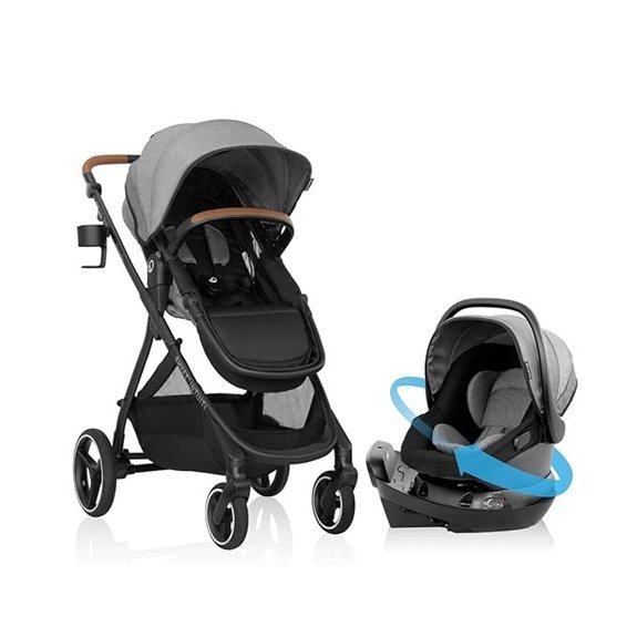 Evenflo Shyft Intuiti Travel System with Revolve180