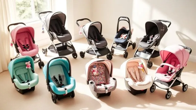 safe stylish stroller combos