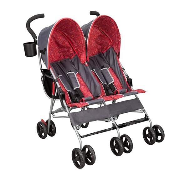 Delta Children LX Side-by-Side Double Stroller