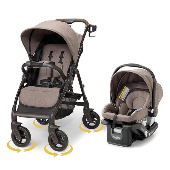Graco Merge Travel System Stroller and Car Seat Combo