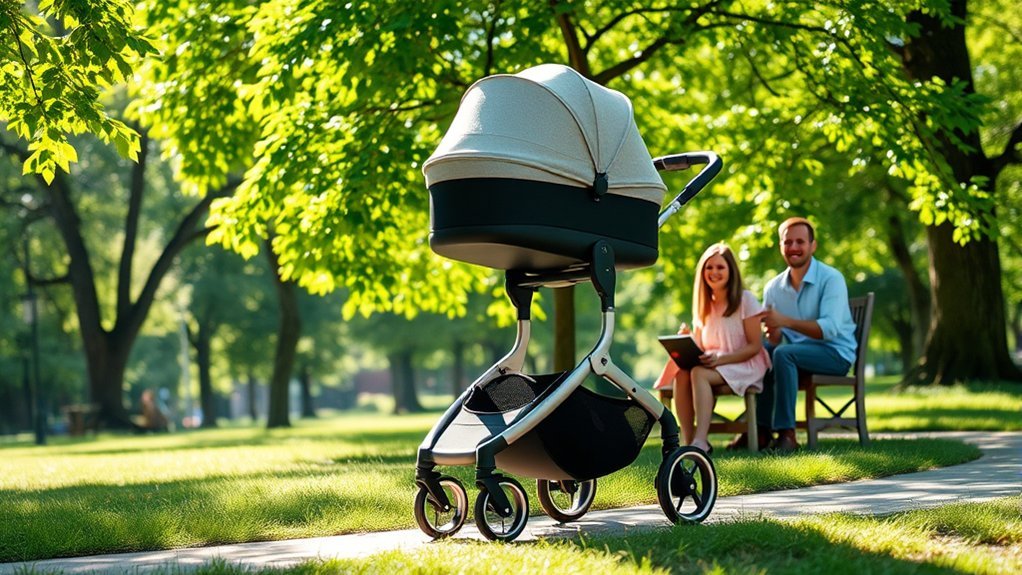 travel strollers with bassinets