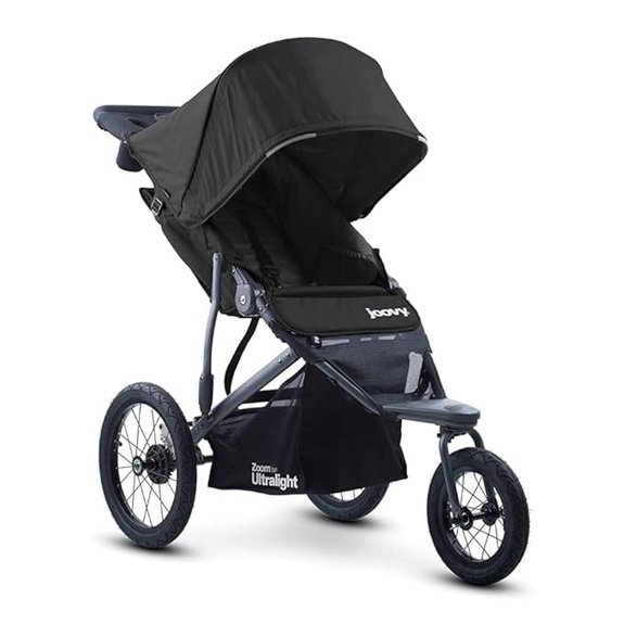 Joovy Zoom360 Ultralight Jogging Stroller (Black)