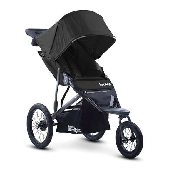 Joovy Zoom360 Ultralight Jogging Stroller (Black)