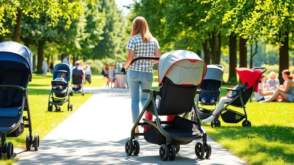 umbrella strollers with storage