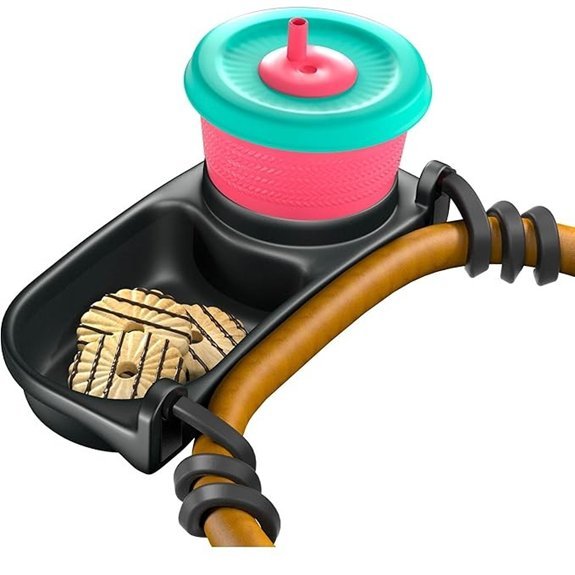 Swanoo Universal Stroller Snack Tray with Cup Holder