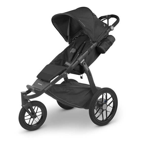 UPPAbaby Ridge Jogging Stroller (Jake Charcoal/Carbon Frame)