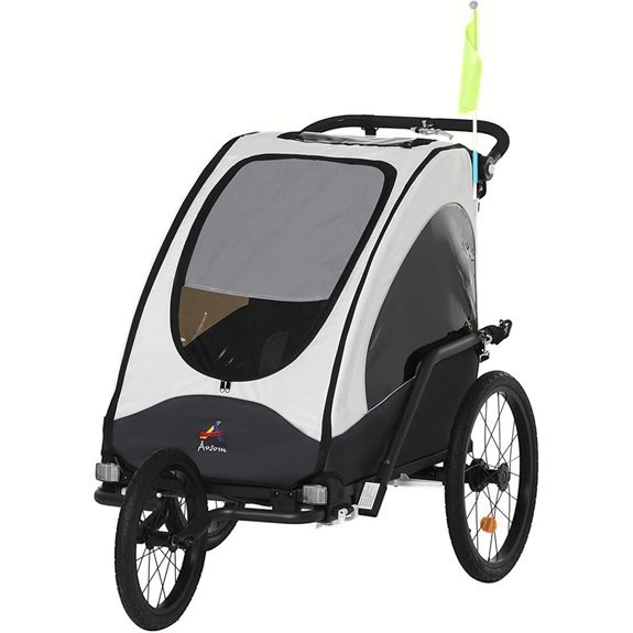 Aosom 3-in-1 Bike Trailer for Kids