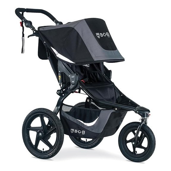 BOB Gear Revolution Flex 3.0 Jogging Stroller Graphite Black