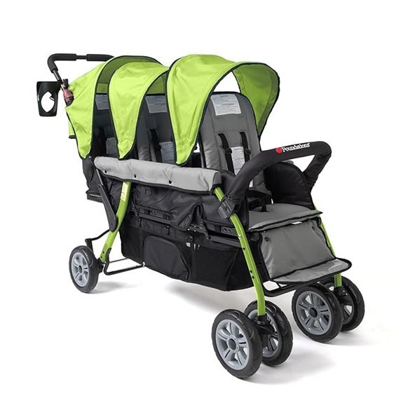 Gaggle Compass Triple Stroller for Infant and Toddlers